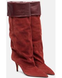 Paris Texas - Ines 75 Suede Knee-High Boots - Lyst