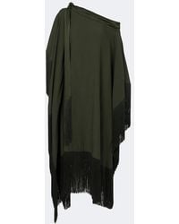 ‎Taller Marmo - Maar Scarf-Detail Crepe Cady Kaftan - Lyst