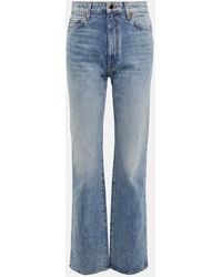 KHAITE - Danielle High-rise Straight Jeans - Lyst