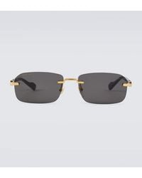 Gucci - Gafas de sol rectangulares - Lyst