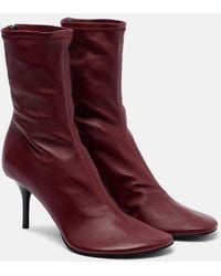 Acne Studios - Leather Ankle Boots - Lyst
