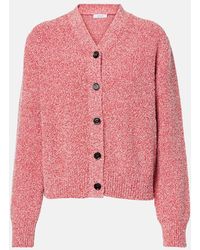 Ferragamo - Cardigan En Mezcla De Algodon - Lyst