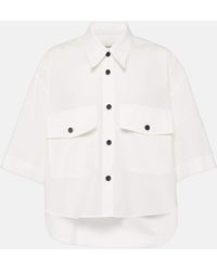 Khaite - Mahsha Cotton Shirt - Lyst