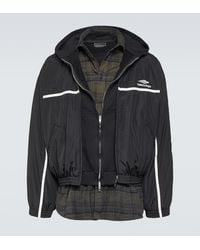 Balenciaga - 3B Sports Icon Layered Track Jacket - Lyst