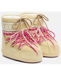 Moon Boot - Icon Low Suede Snow Boots - Lyst