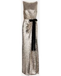 jonathan simkhai sequin draped dress Jonathan Simkhai Felicity Draped Sequin Gown