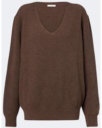 The Row - Phef Cotton And Cashmere Sweater - Lyst