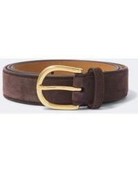 George Cleverley - Suede Belt - Lyst