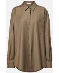 The Row - Pino Virgin Wool Shirt - Lyst