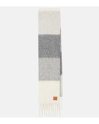 Loewe - Alpaca And Wool-Blend Scarf - Lyst