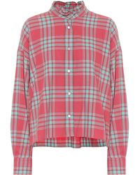 Étoile Isabel Marant Hemd Ilaria aus Baumwolle - Rot