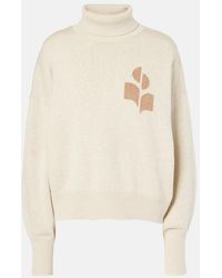 Isabel Marant - Nash Cotton And Wool Turtleneck Sweater - Lyst