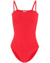 Hunza G Badeanzug Maria Nile - Rot