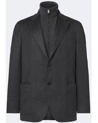 ZEGNA - Layered Cashmere Blazer - Lyst