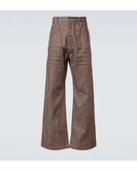 Rick Owens - Geth Wide-Leg Jeans - Lyst