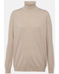 Brunello Cucinelli - Monili Cashmere Turtleneck Sweater - Lyst