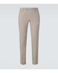 Sunspel - Linen Straight Pants - Lyst