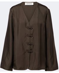 Rohe - Oversized Silk Blouse - Lyst