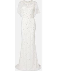 Jenny Packham - Bridal Sylvia Embellished Gown - Lyst