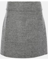 Max Mara - Stone Minirock - Lyst