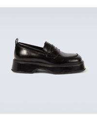 Ami Paris - Leather Loafers - Lyst