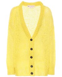 Marni Cardigan in misto mohair - Multicolore
