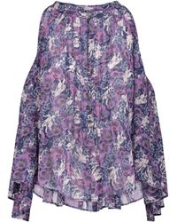 isabel marant etoile violette blouse