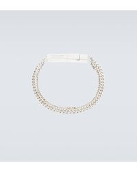 Bottega Veneta - Silver Chain Bracelet - Lyst
