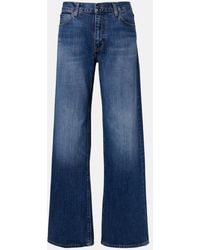 FRAME - The Off Duty Stroll Wide-Leg Jeans - Lyst
