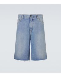 Dolce & Gabbana - Denim Bermuda Shorts - Lyst