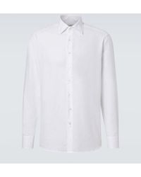 Etro - Roma Cotton Jacquard Shirt - Lyst