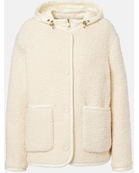 Moncler - Hylesine Wool And Cotton-Blend Down Jacket - Lyst