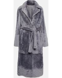 Yves Salomon - Reversible Leather And Shearling Coat - Lyst
