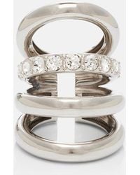 Rabanne - Ring Mit Kristallen - Lyst