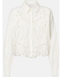 Veronica Beard - Aderes Cotton And Linen Shirt - Lyst