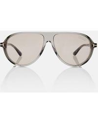 Tom Ford - Marcus T Icon Aviator Sunglasses - Lyst
