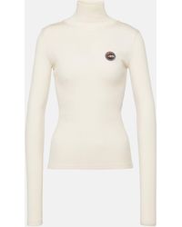 Chloé - Wool And Silk Turtleneck Sweater - Lyst