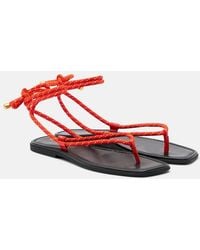 Veronica Beard - Carmina Thong Sandals - Lyst