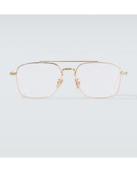 Dior - Diorbotanicao N1U-Plated Aviator Glasses - Lyst