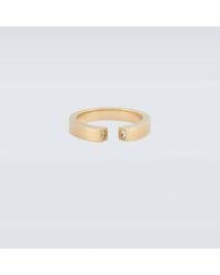 Tom Wood - Ring Split Aus 9Kt Gelbgold Mit Diamanten - Lyst