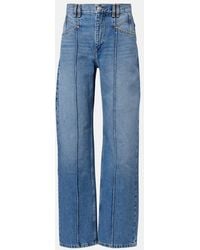 Isabel Marant - Drolane High-Rise Straight Jeans - Lyst