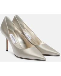 Jimmy Choo - Love 85 Satin Pumps - Lyst