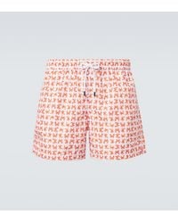 Fedeli - Madeira Printed Swim Trunks - Lyst