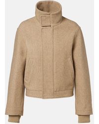 Victoria Beckham - Wool-Blend Jacket - Lyst
