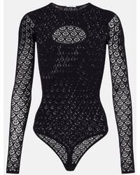 Wolford - Cutout Lace Bodysuit - Lyst