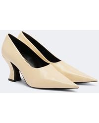 KHAITE - Colleen Leather Pumps - Lyst