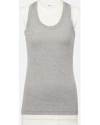 Jil Sander - Set Of 3 Cotton Tank Tops - Lyst