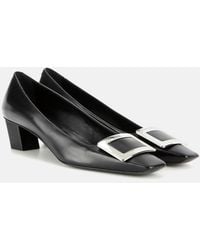 Roger Vivier - Belle Vivier Patent-leather Courts - Lyst