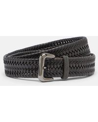 Brunello Cucinelli - Monili Braided Leather Belt - Lyst