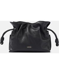 Loewe - Flamenco Mini Leather Clutch - Lyst